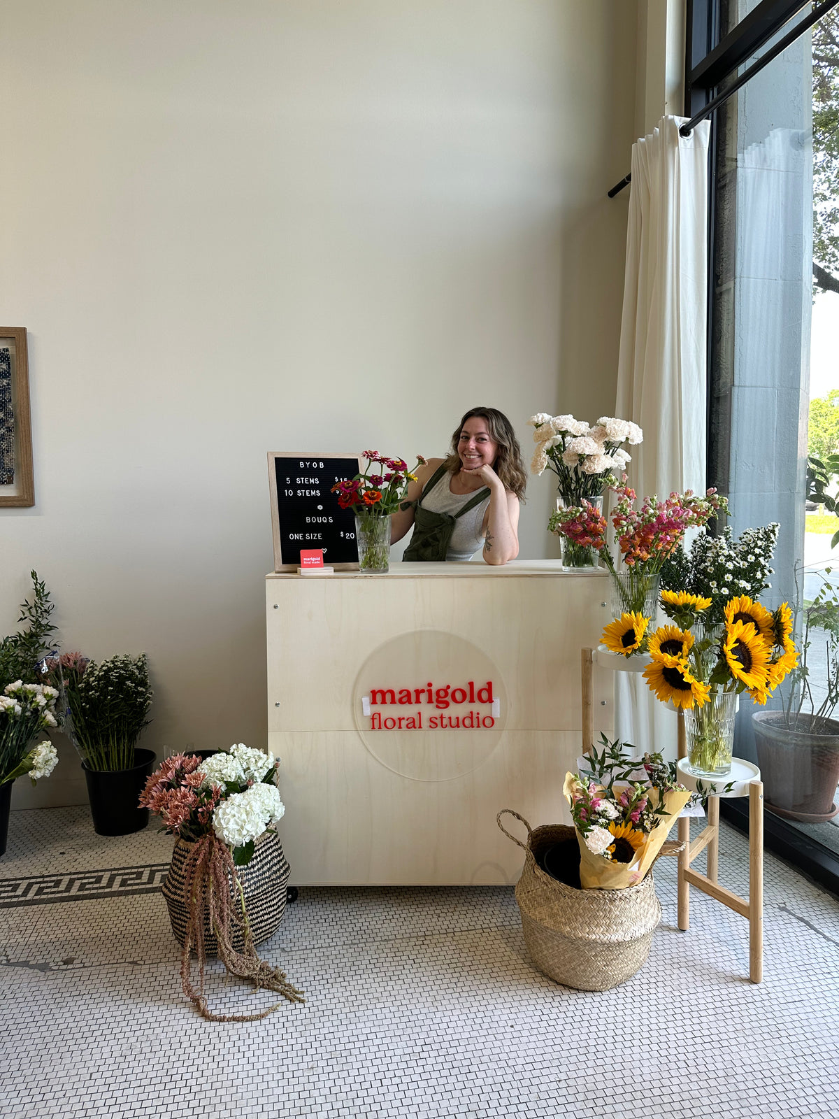 Marigold Floral Studio Event Pop-Up