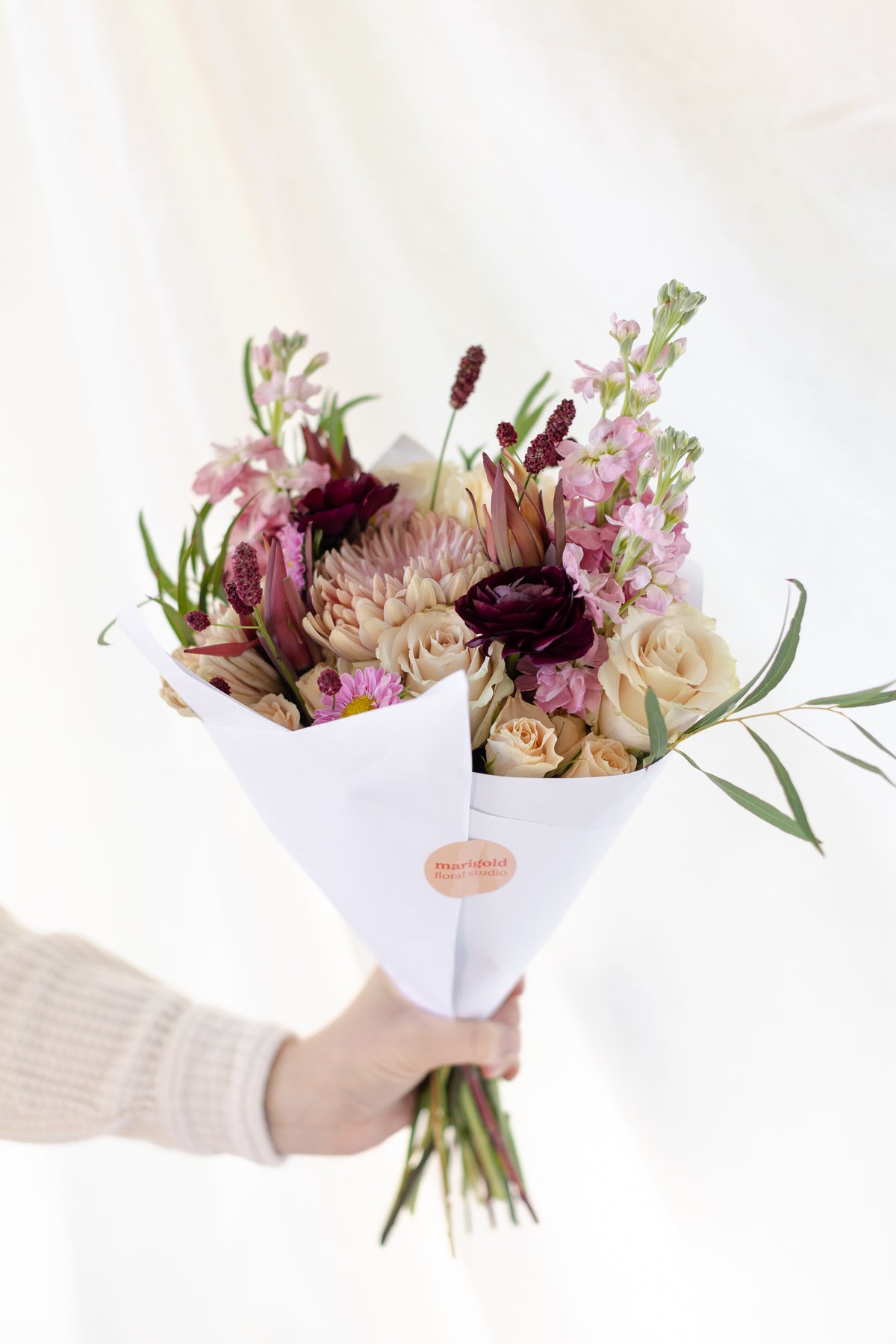 Thanksgiving Wrapped Bouquet